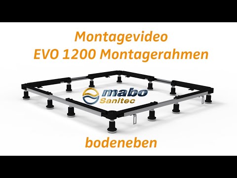 Mabo Montagerahmen EVO 1200 - bodeneben