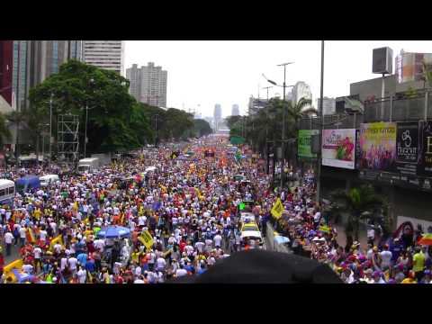 Caracas Heroica 07 de Abril 2013 con Capriles Radonski.