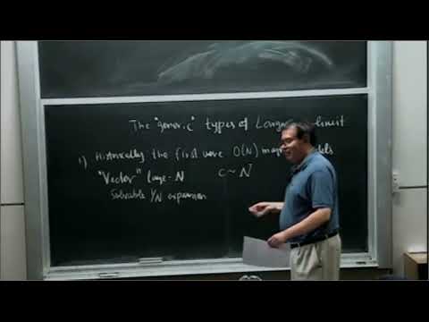 Igor Klebanov - Large N Models - 1