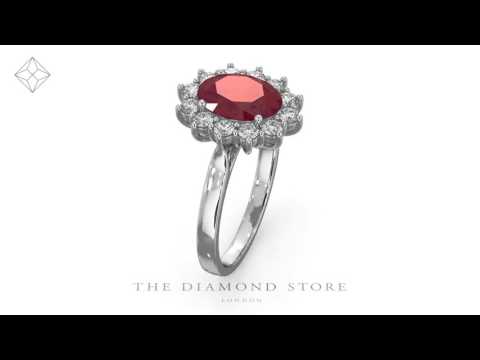 FET27 - Ruby 2.40ct And Diamond 1.00ct Ring