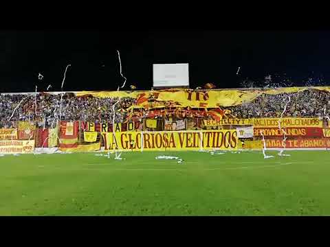 "Gran recibimiento de Sarmiento de resistencia vs alvarado" Barra: La Gloriosa 22 &bull; Club: Sarmiento de Resistencia