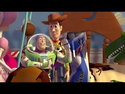 Toy Story 1995 1080p Arabic dubbed - Sample - مقطع ممتع من حكاية لعبة الجزء الاول هنا hana