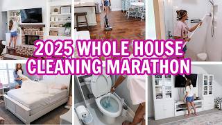 WHOLE HOUSE EXTREME CLEANING MARATHON | HOURS OF CLEANING MOTIVATION! | CLEANING ROUTINE