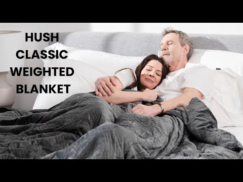 Introducing The Hush Classic Weighted Blanket - Helps Reduce Stress and Insomnia and Promotes Sleep