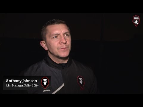 Workington AFC 1-4 Salford City - Anthony Johnson post-match interview 14.11.15
