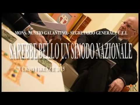 Mons. Galantino: la Chiesa tra Firenze 2015 e gli scandali