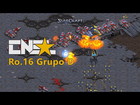 StarCraft Remastered CNSL 2 Ro16 Grupo D - comentado con Fenix (versión 4k)