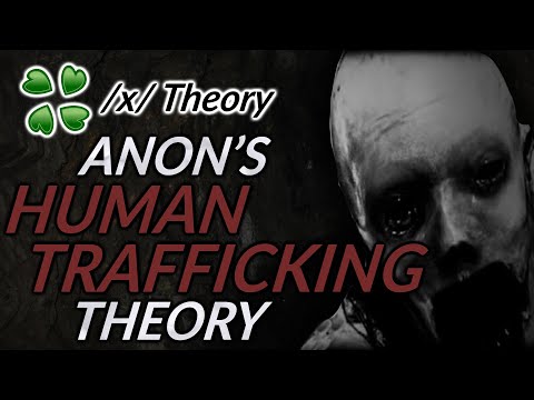 Anon's human trafficking's theory - 4Chan /x/ theory