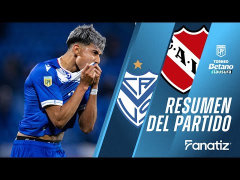 Velez Sarsfield 2 vs 1 Independiente - Resumen del Partido  #TorneoClausura2025