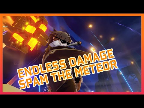 Zhongli SPAMMING METEOR | Endless Damage Fast Recharge | Geo Traveler Ultimate Combo!