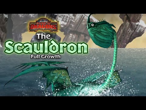 The Scauldron - Full Growth (Baby, Teen/Adult, & Titan Stage) | School of Dragons