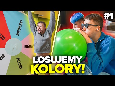 KOŁO FORTUNY DECYDUJE JAKI KOLOR NOSIMY PRZEZ 24H! (1/24)
