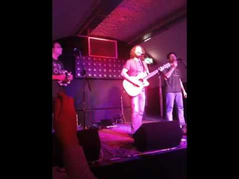 Jonathan Coulton + Paul and Storm with water bottle @ Brist