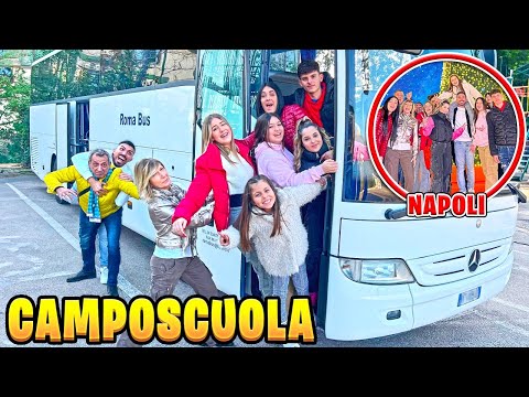 ZIA NICOLE E ILARY PARTONO PER IL CAMPOSCUOLA A NAPOLI E MAESTRO SANGIOVANNI LE METTE IN PUNIZIONE !