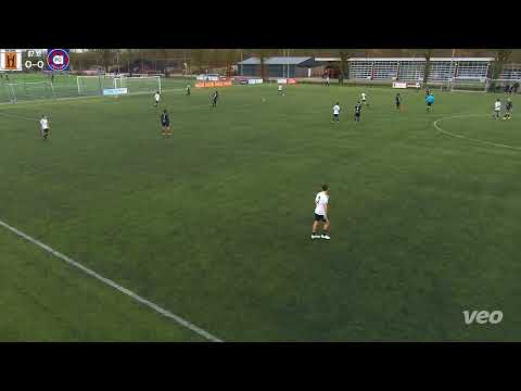 RKAVIC O17 - 1 - FCAbcoude O17-1 Bekerwedstrijd (Keeper Timo)