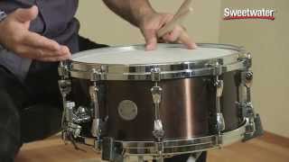 Video thumbnail for Tama PBB146 Starphonic Bell Brass Snare Drum Review - Sweetwater Sound by Sweetwater