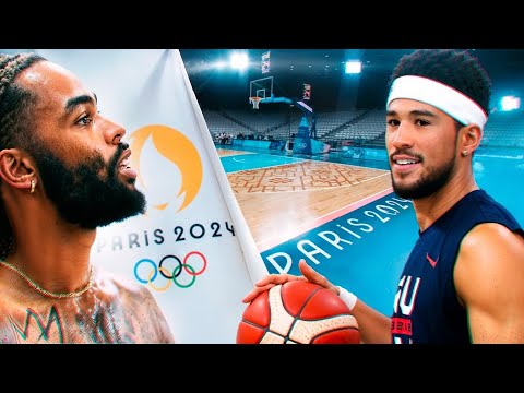 我和德文-博克一起參加奧運會訓練 (I Trained with DEVIN BOOKER for the Olympics)