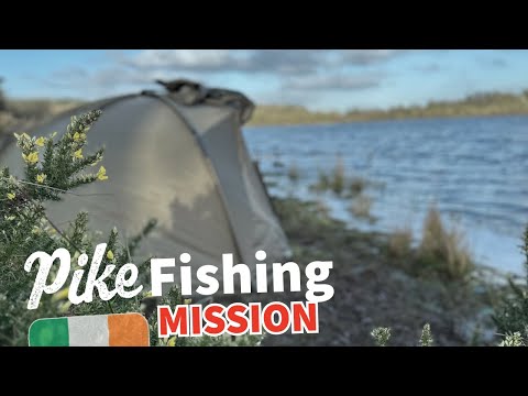 Winter Pike Fishing with Dead Bait in Ireland 🇮🇪 | 2-Night Remote  Mission