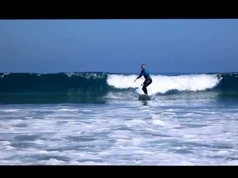 surfing in lanzarote with lavaflow surf school