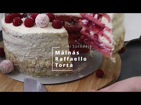 Málnás Raffaello Torta🍰- Timi Sütödéje