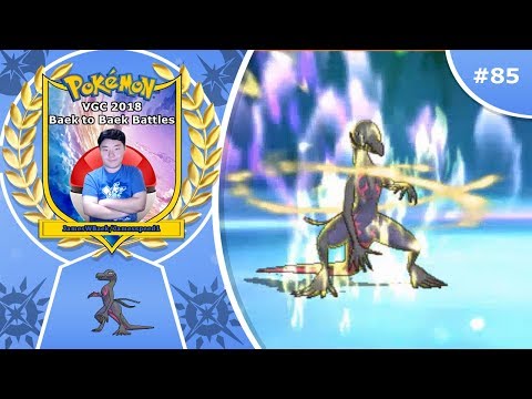 "Salazzle's Strong Acid" Pokémon Ultra Sun & Moon VGC 2018 Baek to Baek Battles - Episode 85