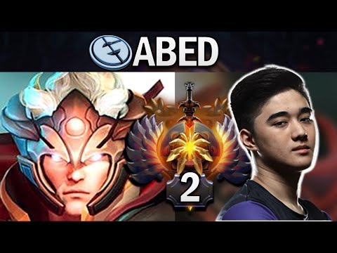 EG.ABED INVOKER - RANK 2 MMR - DOTA 2 7.23 GAMEPLAY