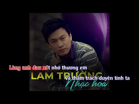 Biệt Ly - Lam Trường - KARAOKE