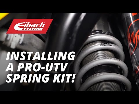 Installing an Eibach PRO-UTV Spring Kit