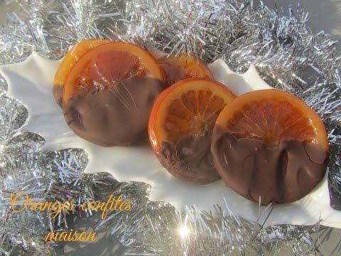 Recette des oranges confites maison
