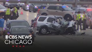 1 dead, 2 critically injured in wrong-way Dan Ryan crash