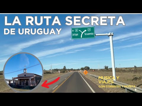 NADIE conoce esta RUTA de Uruguay y es INCREÍBLE | Viaje por la Ruta 31 de Salto a Artigas