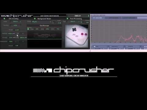 Plogue chipcrusher: Advanced Bitcrusher, Speaker Simulator and more! | Effect Plugin