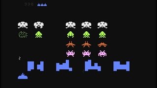 REVIEW OF SPACE INVADERS [INVASION AUS DEM WELTRAUM] (COLOUR GENIE, HARALD BOEGEHOLZ, 1984)