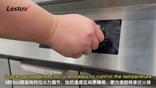 Know more about Lestov commercial induction food griddle #lestov  #commercialinductioncooker