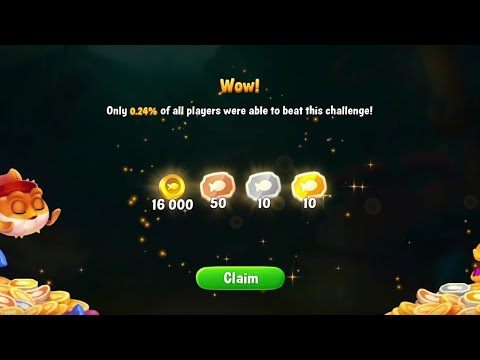 @Fishdom Win Strikes Level 7128 - Special Level 7130 Challenge