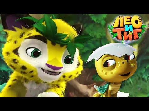Лео и Тиг 🦁🐯 Подкидыш 🐌 Новая серия ⭐ Мультсериал для детей 🌟 Мультики