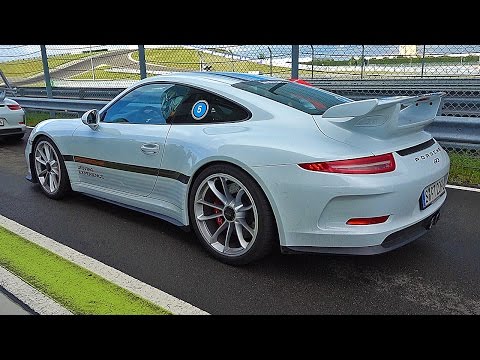 Porsche GT3 - Fast Lap with Awesome Sound - Porsche Driving School