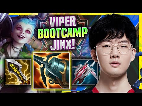 VIPER SHOWTIME WITH JINX! - EDG Viper Plays Jinx ADC vs Karthus!