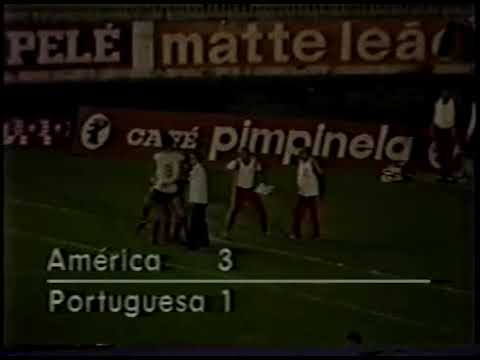 América RJ 3 x 1 Portuguesa - Brasileiro 1985