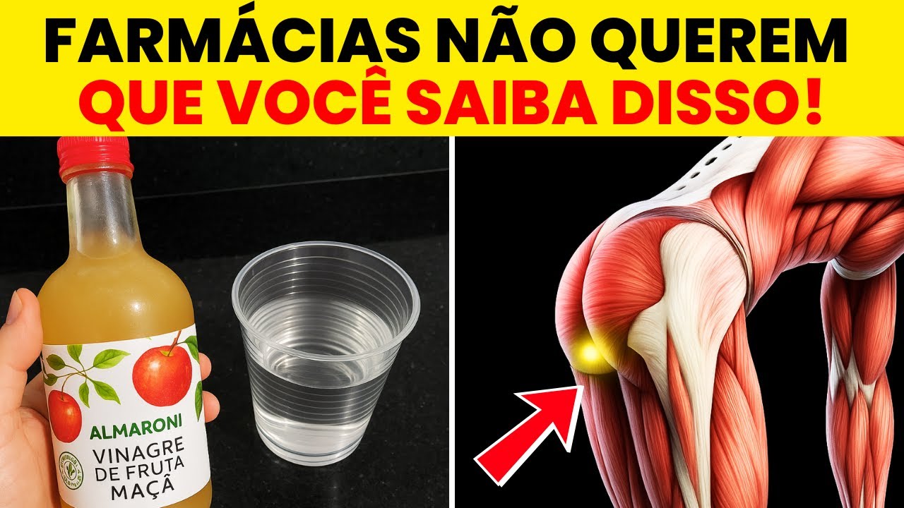 IDOSOS, usem VINAGRE DE MAÇÃ ASSIM e vejam 12 problemas de saúde desaparecerem!