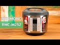 Мультиварка REDMOND RMC-М252 серебристый-серый - Видео