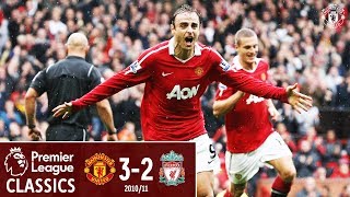 Berbatov hat-trick sinks Liverpool | Manchester United 3-2 Liverpool (2010) | Classic Matches