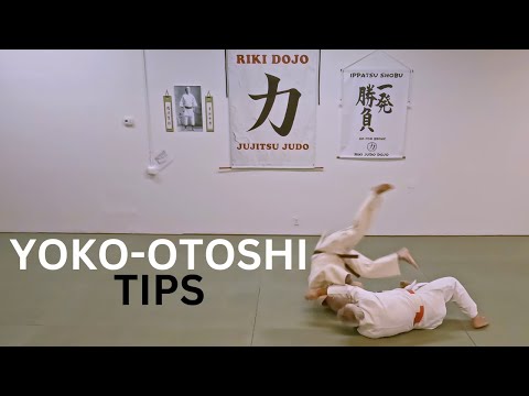 Yoko-Otoshi Tips | Riki Judo Dojo — judo technique demonstration