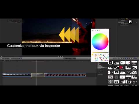mTransition Simple Pack plugin for Final Cut Pro X