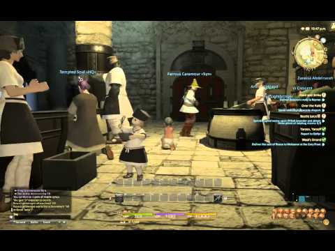 Final Fantasy XIV: Arcanist Levels 13-15, Cook 1-5 - 8 / 9