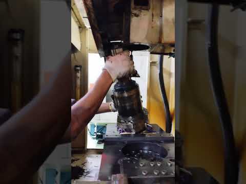 Spindles remove for repair drawbar and Disc spring