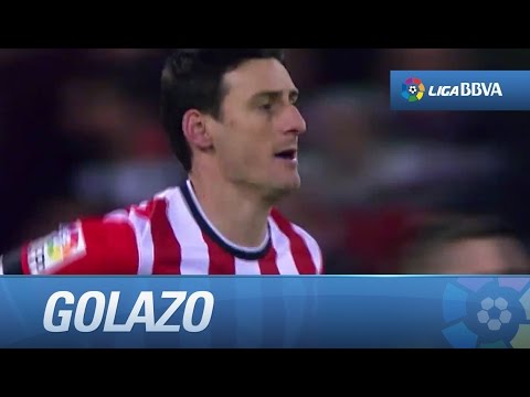 Golazo de Aduriz (2-4) en el Athletic Club - FC Barcelona