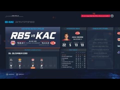 NHL™ 20 Ebel 22 EC-KAC vs Vienna Capitals