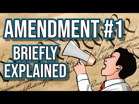 First Amendment Explained (U.S. Constitution Simplified)
