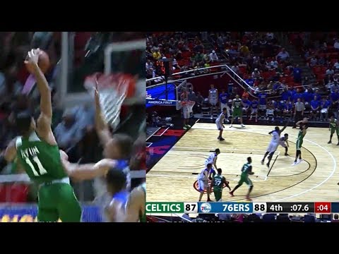 JAYSON TATUM GAME WINNER! JAYSON TATUM FULL GAME HIGHLIGHTS VS MARKELLE FULTZ! NBA SUMMER LEAGUE